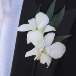 Orchid Boutonniere