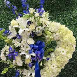 sympathy wreath