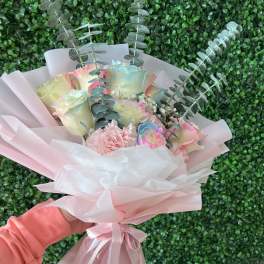 Pastel whisper bouquet