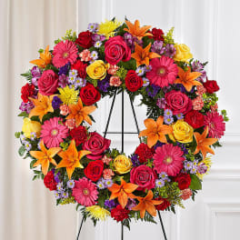 Cherished Garden Wreath