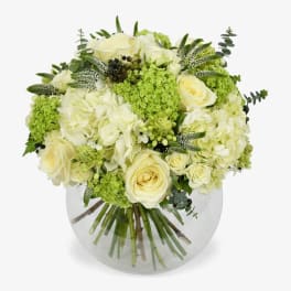 Graceful In White Arrangement