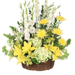 Prayerful Whisper Funeral Flowers