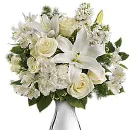 Shimmering White Bouquet