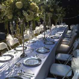Classic Garden Wedding Tablescape