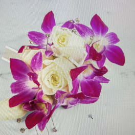 Orchid Corsage by BloomNation™