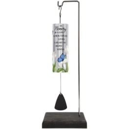 Carson Wind Chime 12.5 inch - Mini Cylinder Sonnets with Stand - In Memory