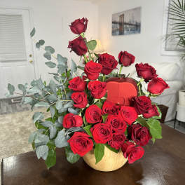 Arreglo personalizado de rosas