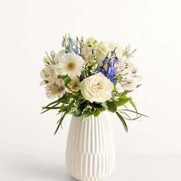 Treasured Memories Blue & White