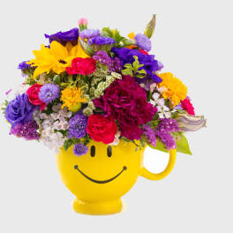 Colorful Happy Face