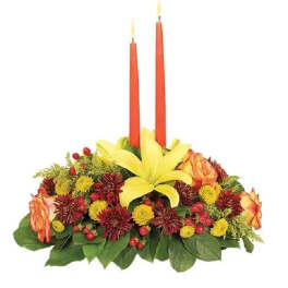Fall Holiday Centerpiece