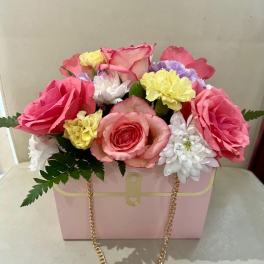 Berry bloomy purse mix