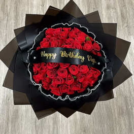 Birthday Cascade Bouquet