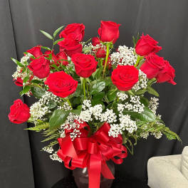 Two Dozen Long Stemmed Roses
