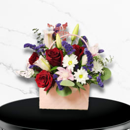 Posh Purse by Latin Lady Flowers