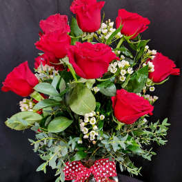 Large Roses by the Dozen