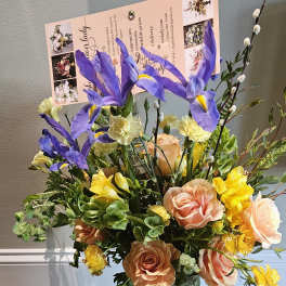 un mois de fleurs