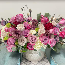 Shades of pink
