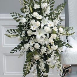 Graceful Elegance Standing Easel Spray