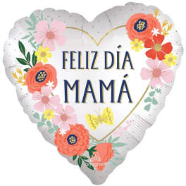 Feliz Dia Mamá 18" Mylar Ballon