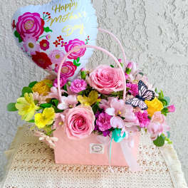 Mom's Favorite Floral Purse