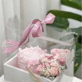 Cake and Flowers