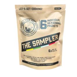 Package of seasoning sampler packets
