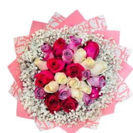 MIXED COLORS BOUQUET