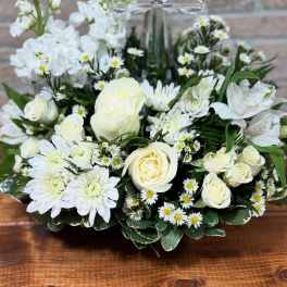 Divine Peace Cross Bouquet