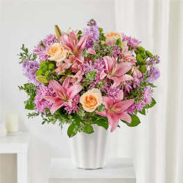Supportive Embrace Tabletop Basket