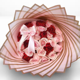 50 Wrapped Bouquet Color