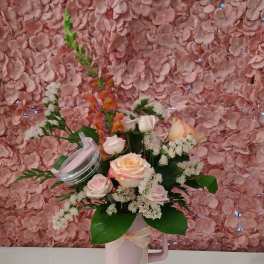 Mother's Day Tumbler Peach