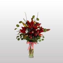 Las Vegas arrangement by The House of Flowers