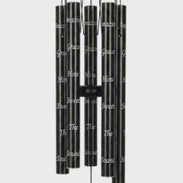 30" Amazing Grace White Dove Wind Chime