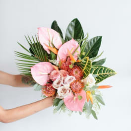 Pretty in pink bouquet