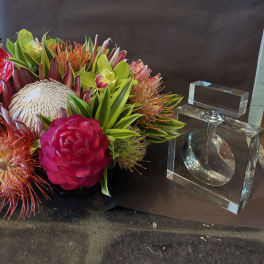Maui on my mind designers choice and one extra large find crystal refillable perfume bottle made in Italy