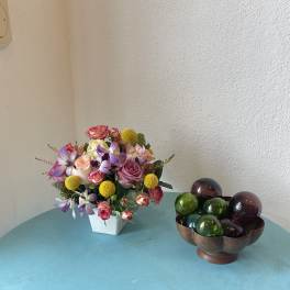 rose & orchid centerpiece sensation