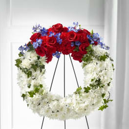 Patriotic Passion Wreath