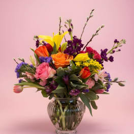 Sunset Garden Vase