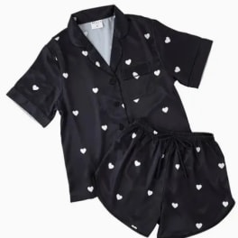 Satin Two-Piece PJ Set - Large