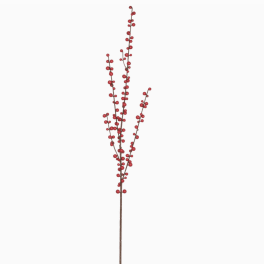 Faux Ilex Berry Spray