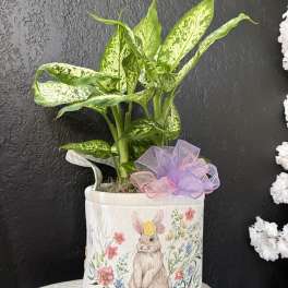 Easter Garden Basket