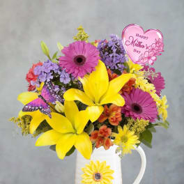 Mom’s Joyful Pitcher
