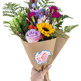 Mother’s Day Designer choice wrapped bouquet