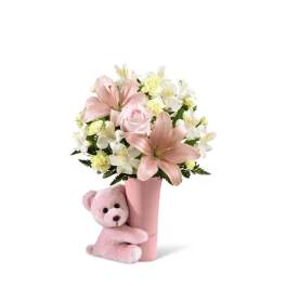 Baby Girl BIg Hug Bouquet