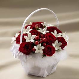 Baby Love Flower Girl Basket