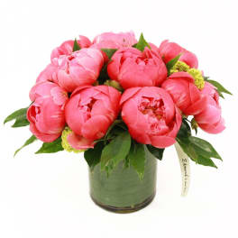 Coral Peonies Bouquet