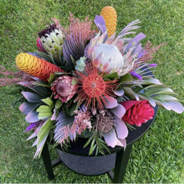Love for flowers with a special gift