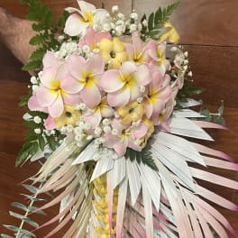 The ultimate exotic wedding bouquet