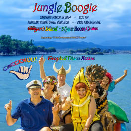 The jungle boogie special Tropical party gifts for 12 guests colorful leis