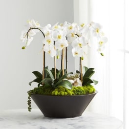 Forever centerpiece silk florals